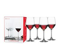 Spiegelau Vino Grande Vino Tinto/Agua, Set de 4, Vaso Vino Tinto, Vaso, Copa de Vino, Cristal, 424 ml, 4510271