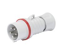 Gewiss Enchufe móvil recto Spina Dritta IP44 3P+T 32A 380-415V 50/60Hz Rojo Cableado a tornillo