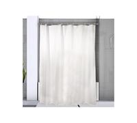 Spirella 10.14625 - Barra de Aluminio extendible para Cortina de Ducha, 125 cm - 220 cm, diámetro 21 mm