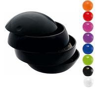 Spirella 16,0 x 16,0 x 14,0 cm, Negro colección Bowl, Joyero, ABS