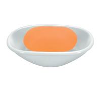 Spirella 4,0 x 13,5 x 9,0 cm, Blanco colección Atlanta, Bandeja para Pastilla de jabón, Porcelana