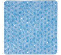 Spirella 55 x 55, Azul colección Bionic, Alfombrilla de Ducha, PVC