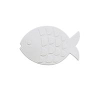 Spirella 5pcs Set, Blanco colección Globefish, Alfombrilla de Ducha, PVC