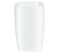 Spirella Accesorio SOBREMESA Retro White Brillo Vaso 1213616, Blanco, Estandar