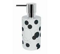 Spirella Accesorio SOBREMESA Tube-Bubbles Black DOSIFICADOR 1217301, Negro, Estandar