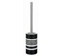 Spirella Accesorio SOBREMESA Tube-Stripes ESCOBILLERO Black 1217291, Negro, Estandar