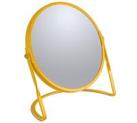 Spirella Akira - Espejo de Maquillaje (5 aumentos, Color Amarillo, Jaune Soleil Mat)