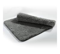 Spirella - Alfombra de baño - Accesorio de baño acrílico de BRIZZOLO - Diseño Elegante y cómodo - Ideal para el baño - Dimensiones 60x90cm - Gris Moderno