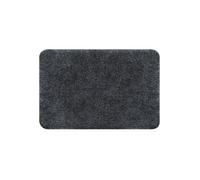 Spirella - Alfombra de Baño - Accesorio de Baño Acrílico Suave y Cómodo - Ideal para Baño - Antideslizante y Fácil de Limpiar - Dimensiones 55x65cm - Color Negro