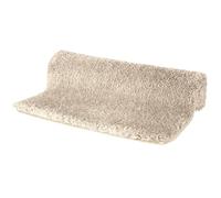 Spirella - Alfombra de baño de Microfibra Highland - Antideslizante, de Secado rápido y Lavable - 100% poliéster Suave y Duradero - Color Crudo - 60 x 90 cm