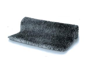 Spirella - Alfombra de baño de Microfibra Highland - Antideslizante, de Secado rápido y Lavable - 100% poliéster Suave y Duradero - Gris Granito - 60 x 90 cm