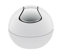 Spirella colección Bowl, Papelera Ø16 x 14 cm (1 Litro), Poliestirol, Blanco