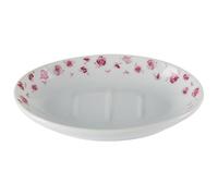 Spirella colección Eve, Bandeja para Pastilla de jabón 13,8x9,9x2,5 cm, Porcelana, Rosa, 13.8X9.9X2.5 Cm