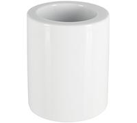 Spirella colección Jet-Portaescobilla de baño, 12x12x14 cm, Gres, Blanco