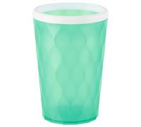 Spirella colección Pool-Vaso de baño, 8x8x12 cm, Polypropileno, Verde