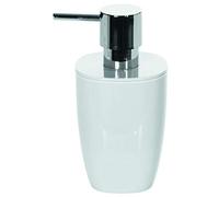 Spirella colección Pure, Dispensador de jabón líquido 15 x 7,5 x 7,5 cm, Poliestireno, Blanco