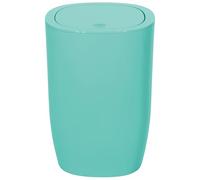 Spirella colección Pure, Papelera Ø19 x 26 cm (5 litros), Poliestireno, Verde