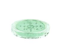 SPIRELLA colección Sydney, Bandeja para pastilla de jabón 3,0 x 10,0 x 13,0 cm, Acrílico, Verde