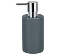 Spirella Tube Dispensador de Jabón Líquido, Gres, Gris, 7,0 x 7,0 x 16,0 cm