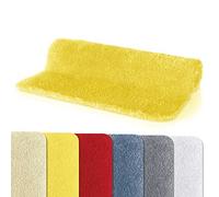 Spirella Collection Fino, Alfombrilla de baño, 100% Poliéster y Microfibra, Amarillo, 40 X 60