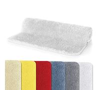 Spirella Collection Fino, Alfombrilla de baño, 100% Poliéster y Microfibra, Blanco, 40 x 60