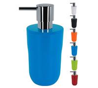 Spirella Dispensador de jabón líquido, Capacidad 7,5 x 7,5 x 16,5 cm, 300 ml, Color Azul