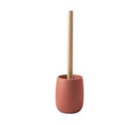 Spirella Escobilla de baño Sven de poliresina, 10 x 35 cm, Limpieza eficaz, diseño Moderno y Acabado Elegante, fácil de Limpiar, Robusta y fiable, Color Rosa empolvado.