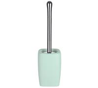 Spirella Escobilla de inodoro retro de gres 11,5 x 42 cm, color verde pastel