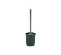 Spirella Escobillero con Soporte de Fibra de Bambú Takeo Verde Oscuro