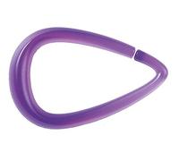 Spirella Juego de 12 Anillas para Cortina de Ducha, Color Morado