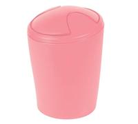 Spirella - Papelera basculante MOVE - Diseño moderno y compacto - Tapa extraíble y fácil de limpiar - Ideal para baño o cocina - Terracota - 2L