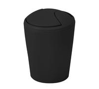 Spirella Papelera basculante MOVE – Tapa extraíble, fácil de limpiar, Blanco 2 L