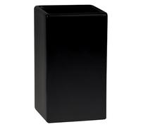 Spirella - Portacepillos de cerámica Quadro - 6,5 x 10,5 cm - Elegante Accesorio de baño - Diseño Moderno y práctico para un Almacenamiento óptimo - Negro Mate