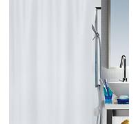 Spirella Primo - Cortina para Ducha (Vinilo, 120 x 200 cm), Color Blanco