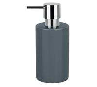 Spirella Tube Dispensador de Jabón Líquido, Gres, Gris, 7,0 x 7,0 x 16,0 cm