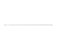 Spirella Universal, Blanco colección Decor, Barra para Cortina de Ducha, Aluminio