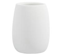 Spirella - Vaso de poliresina Blanco Sven, un Accesorio práctico y Elegante para tu baño, fácil de Limpiar y Especialmente Resistente a la Humedad.