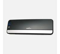 Split Cerámico Abrila LENTISCO 2000W Negro/Plata Oscilante IPX2 Mando Distancia