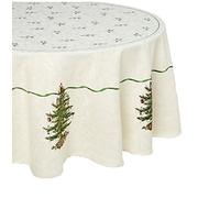 Spode Avanti Linens Christmas Tree Collection - Manteles de Mesa de algodón, Multicolor, 12 x 8 Pulgadas (Juego de 1)
