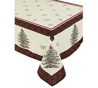 Spode Avanti Linens Tree Christmas Collection, Tartán Rojo