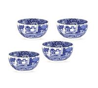 Spode azul italiano DIP Cuencos Ceramica de 4,25 Pulgadas Juego De 4