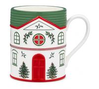 Spode Christmas Tree Village - Taza verde