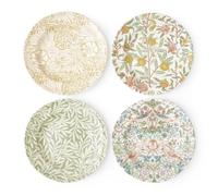 Spode Morris & Co - Juego de 4 platos (23 cm)