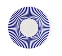 Spode Plato para ensalada Steccato Ø22 cm Azul-blanco
