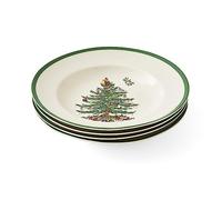 Spode Portmeirion Home & Gifts Plato Hondo (cerámica, Multicolor, 4 Unidades, 23 x 23 x 4 cm)