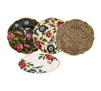 Spode Set de 4 Platos de Pastel Creatures of Curiosity D.19 cm