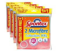 Spontex Bayeta Microfibra XXL, 2 Unidades (Paquete de 4)