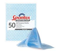Spontex Especialista de uso múltiple de los paños azul 50 por paquete