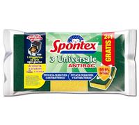 Spontex - Estropajo fibra con esponja Universale Pack 2+1 Gratis