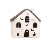 Spooky Throw Pillow Spooky Spiderweb - Decorative Fun Halloween House Throw